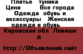 Платье - туника .  › Цена ­ 800 - Все города Одежда, обувь и аксессуары » Женская одежда и обувь   . Кировская обл.,Леваши д.